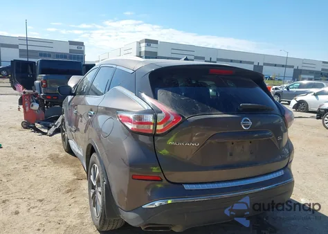 2015 Nissan Murano Sl из США, поврежденный, VIN 5N1AZ2MG9FN245819